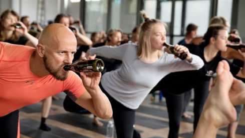 Beer Yoga