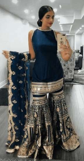 Sharara salwar suit