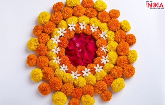 Trending: Eco-friendly Rangolis