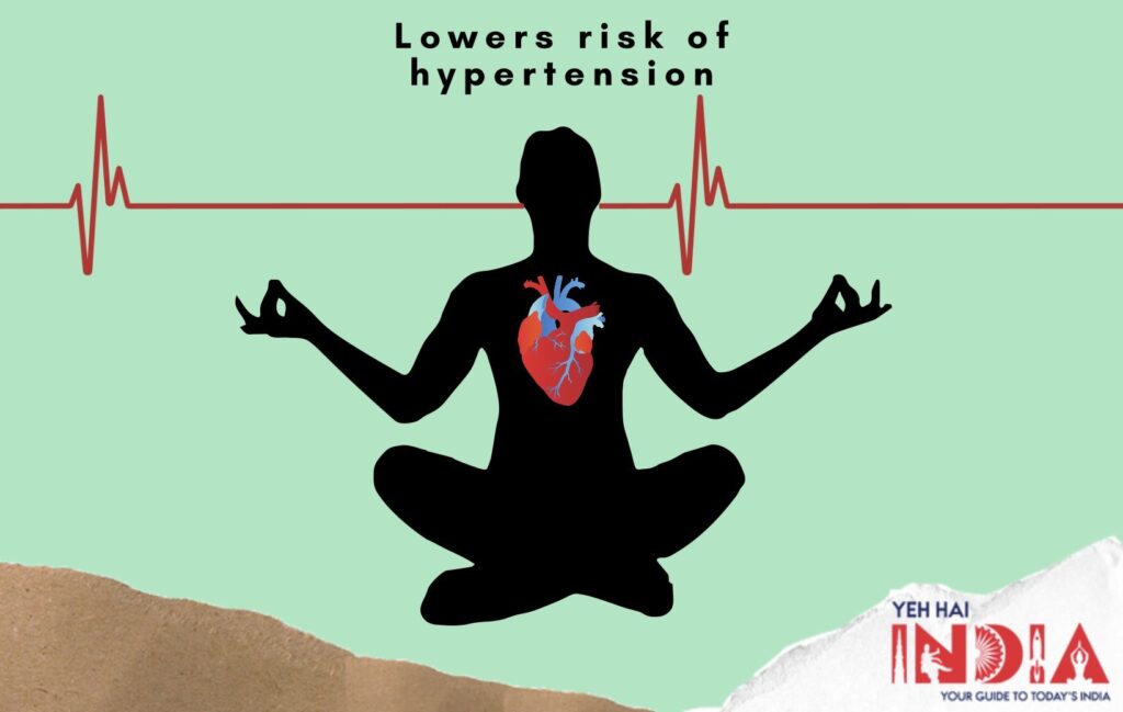 Lowers risk of hypertension