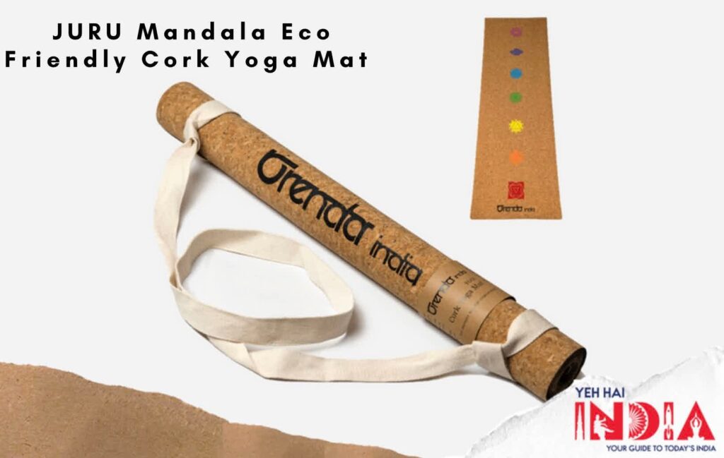 JURU Mandala Eco Friendly Cork Yoga Mat