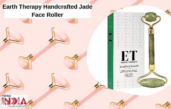 Earth Therapy Handcrafted Jade  Face Roller
