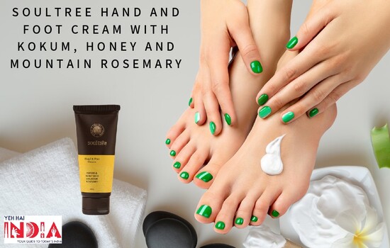 SoulTree Hand and Foot Cream with Kokum, Honey and Mountain Rosemary