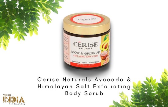 Cerise Naturals Avocado & Himalayan Salt Exfoliating Body Scrub