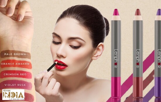 Lenphor Matte Show-off Lip Crayon - how to use