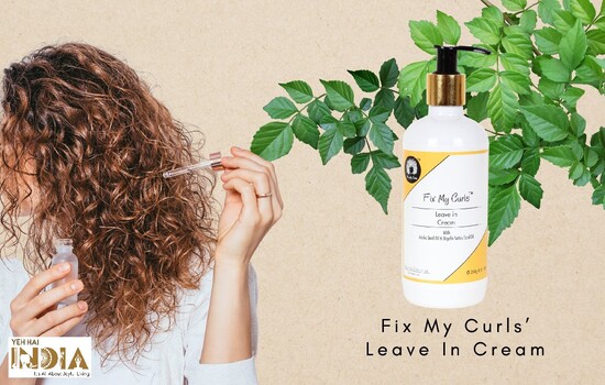 Fix My Curls’ Leave In Cream