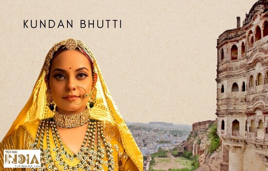 Kundan Bhutti Rajasthani jewellery