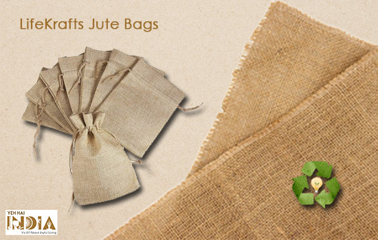 LifeKrafts Jute Pouches