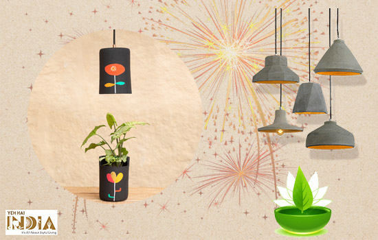 Earth Heart Terracotta Pendant Lights