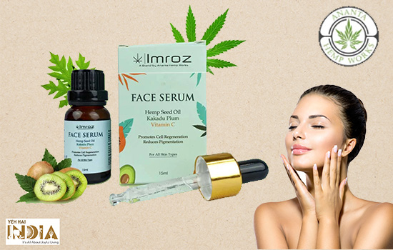 Imroz Vitamin C Face Serum from Ananta Hemp Works product review