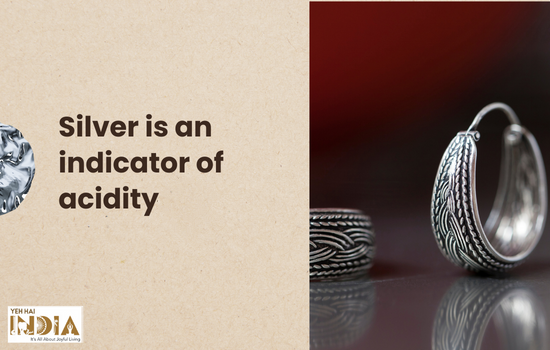 Silver is an indicator of acidity levels