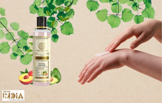 Khadi Natural Peach Avocado Moisturizer